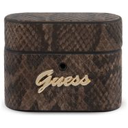 Guess GUACAPPUSNSMLBR AirPods Pro cover brown/brown Python Collection, Guess