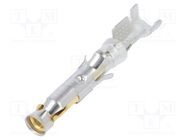 Contact; female; 16; brass; gold-plated; 0.75÷1.5mm2; 18AWG÷16AWG TE Connectivity