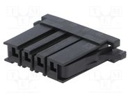 Plug; wire-board; female; Dynamic D-3200; 5.08mm; PIN: 4; for cable TE Connectivity