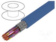 Wire; JE-LiYCY; 20x2x0.5mm2; PVC; light blue; 1kV,2kV; CPR: Eca LAPP