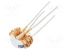 Inductor: wire; THT; 68uH; 3.5A; 5mΩ; 230VAC; 6x5mm; -20÷50%; 10kHz FERYSTER