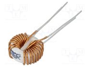 Inductor: wire; THT; 220uH; 2.2A; 30mΩ; 230VAC; 6x5mm; -20÷50%; 10kHz FERYSTER