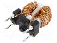 Inductor: wire; THT; 1.9A; 50mΩ; -20÷50%; DTS-10; vertical; 230VAC FERYSTER