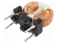 Inductor: wire; THT; 1.5mH; 700mA; 180mΩ; 230VAC; 4.5x10mm; -20÷50% FERYSTER