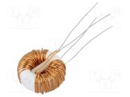 Inductor: wire; THT; 2.2mH; 500mA; 240mΩ; 230VAC; 6x5mm; -20÷50% FERYSTER