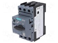 Motor breaker; 7.5kW; 220÷690VAC; for DIN rail mounting; Size: S0 SIEMENS