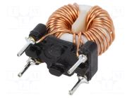 Inductor: wire; THT; 1.2A; 100mΩ; -20÷50%; DTS-10; vertical; 230VAC FERYSTER