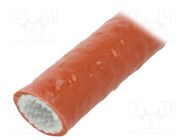 Insulating tube; Size: 10; fiberglass; L: 15m; -55÷260°C; Øout: 15mm ANAMET EUROPE