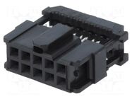 connector 10 NOVO MIL/CTR 30DP,LEAD FREE TE Connectivity