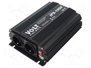 Converter: DC/AC; 750W; Uout: 230VAC; 10.5÷15.5VDC; 235x162x70mm VOLT POLSKA