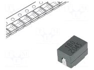 Inductor: wire; 180nH; Ioper: 50A; 0.29mΩ; ±10%; Isat: 68A; 8x12x8mm KEMET