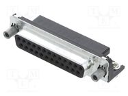 connector 25 MSFL RCPT RA 318 (SL,FM,BL) TE Connectivity