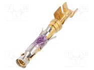 Contact; female; 16; brass; 0.8÷2mm2; 18AWG÷14AWG; TYPE III+; bulk TE Connectivity