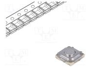 Microswitch TACT; SPST; Pos: 2; 0.02A/15VDC; SMT; none; 1.6N; 1.5mm PANASONIC