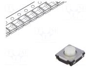 Microswitch TACT; SPST; Pos: 2; 0.02A/15VDC; SMT; none; 2.6N; 3.1mm PANASONIC