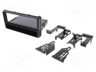 Radio frame; Toyota; 1 DIN; black METRA