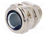 Straight terminal connector; Thread: metric,outside; brass; IP68 ANAMET EUROPE