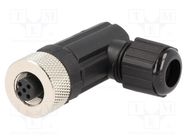 Connector: M12; plug; PIN: 5; female; A code-DeviceNet / CANopen AMPHENOL LTW