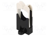 Screw mounted clamp; ØBundle : 19.1mm; polyamide; black; W: 30mm PANDUIT