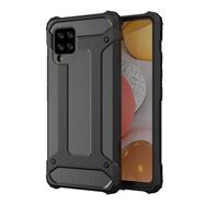 Hybrid Armor Case Tough Rugged Cover for Samsung Galaxy A42 5G black, Hurtel