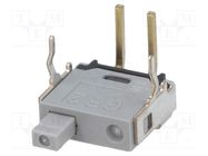 Switch: push-button; Pos: 2; DPDT; 0.01A/28VAC; 0.01A/28VDC; 500MΩ NKK SWITCHES