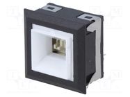 Switch: push-button; Pos: 2; SPDT; 5A/125VAC; ON-ON; 200MΩ; UB NKK SWITCHES