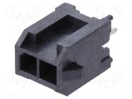 Connector: wire-board; socket; male; Minitek® Pwr 3.0; 3mm; PIN: 2 Amphenol Communications Solutions