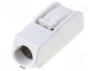 Connector: plug-in; LED Light; 2061; 12A; 630V; SMT; tinned; ways: 1 WAGO