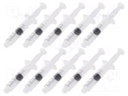 Syringe; 5ml; transparent; Luer Lock; polypropylene; 10pcs. FISNAR