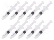 Syringe; 5ml; transparent; Luer Lock; polypropylene; 10pcs. FISNAR