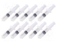 Syringe; 60ml; transparent; Luer Lock; polypropylene; 10pcs. FISNAR