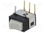 ROCKER; SPDT; Pos: 2; ON-ON; 0.01A/28VAC; 0.01A/28VDC; GW; -25÷55°C NKK SWITCHES