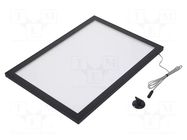 Lamp: LED light panel; 6500K; Lumaire Magnetic Sim; single sided LEDDEX