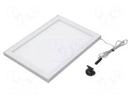 Lamp: LED light panel; 6500K; Lumaire Magnetic Sim; single sided LEDDEX