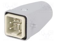 Connector: HDC; plug; male; EPIC KIT; PIN: 5; 4+PE; size H-A 3; M20 LAPP