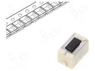 Microswitch TACT; SPST; Pos: 2; 0.05A/12VDC; SMT; 6x3.5x3.5mm; EVQ5 PANASONIC