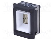 Switch: push-button; Pos: 2; SPDT; 5A/125VAC; ON-(ON); 200MΩ; UB NKK SWITCHES