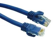 ENET CABLE, CAT6A, RJ45 PLUG-PLUG, 7FT
