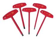 INSULATED T-HANDLE HEX SET, METRIC, 5PC