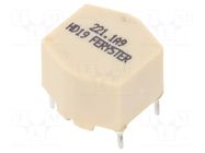 Inductor: wire; THT; 1.9A; 20mΩ; -20÷50%; DTS-12.5; horizontal FERYSTER
