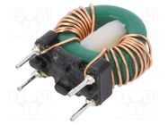 Inductor: wire; THT; 470uH; 1.2A; 60mΩ; 230VAC; 4.5x10mm; -20÷50% FERYSTER