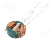 Inductor: wire; THT; 10mH; 300mA; 850mΩ; 230VAC; 14x5mm; -20÷50% FERYSTER