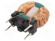 Inductor: wire; THT; 22mH; 150mA; 2.1Ω; 230VAC; 4.5x10mm; -20÷50% FERYSTER