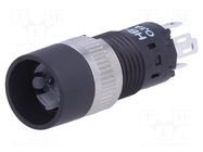 Switch: push-button; Pos: 2; SPDT; 0.1A/30VAC; 0.1A/30VDC; ON-ON NKK SWITCHES