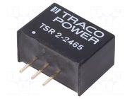 Converter: DC/DC; Uin: 9÷36VDC; Uout: 6.5VDC; Iout: 2A; SIP3; TSR2 TRACO POWER