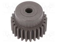 Spur gear; whell width: 30mm; Ø: 55.5mm; Number of teeth: 35; ZCL ELESA+GANTER