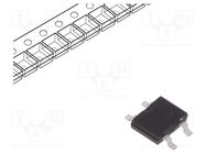 Bridge rectifier: single-phase; 100V; If: 0.5A; Ifsm: 35A; MBF; SMT LUGUANG ELECTRONIC