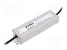 Power supply: switched-mode; LED; 60W; 12VDC; 5A; 90÷295VAC; IP66 AIMTEC