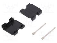 Enclosure: for D-Sub adapters; D-Sub HD 26pin; straight 