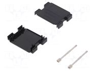 Enclosure for connectors: D-Sub adapters; straight ENCITECH